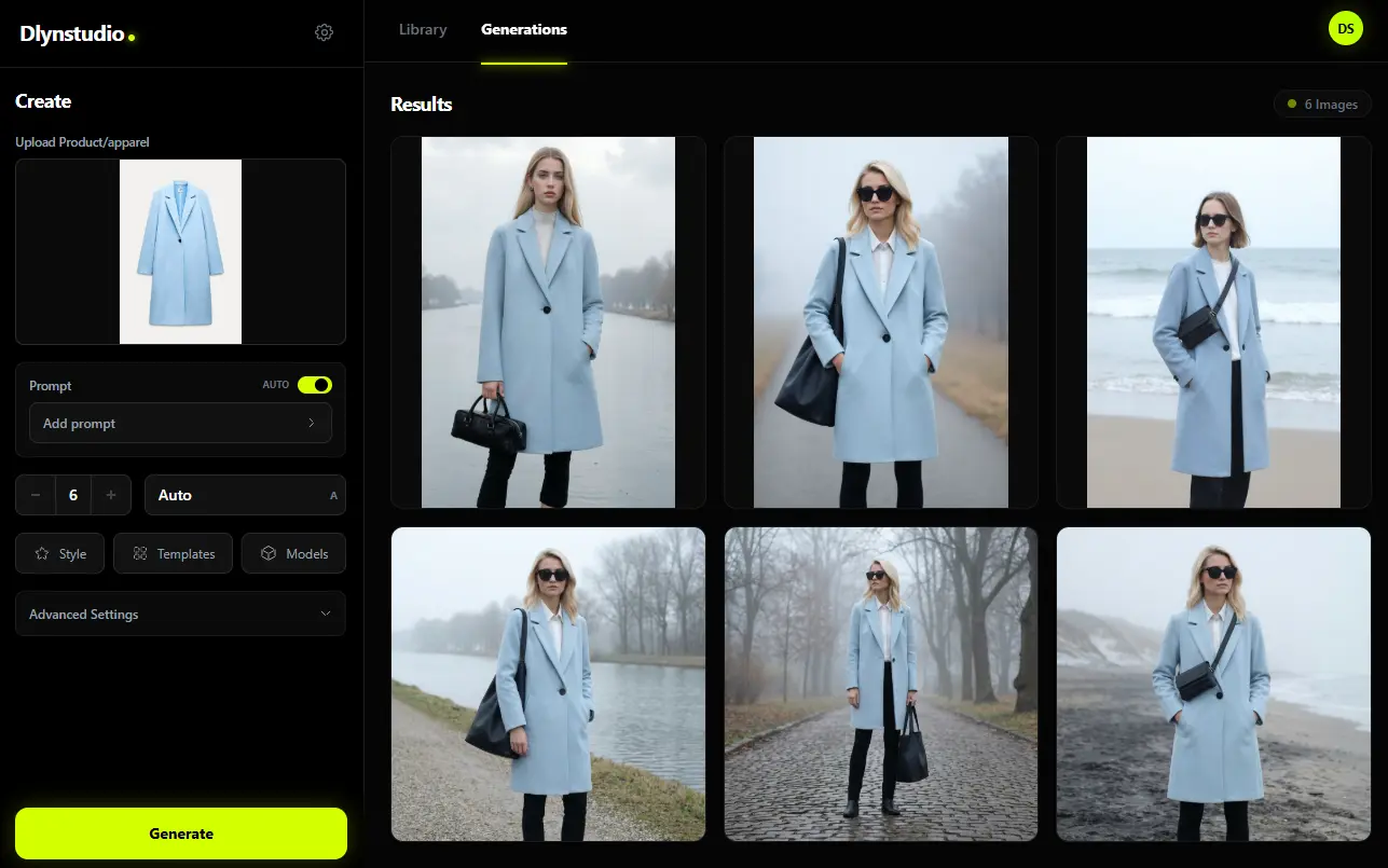 Dlynstudio Dashboard